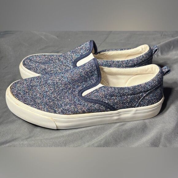 Old Navy Slip On Sneakers In Denim Blue Size 3 EPC - Picture 4 of 8